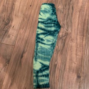 Toddler Girl’s Chocolate Milke Tie Dye Leggings